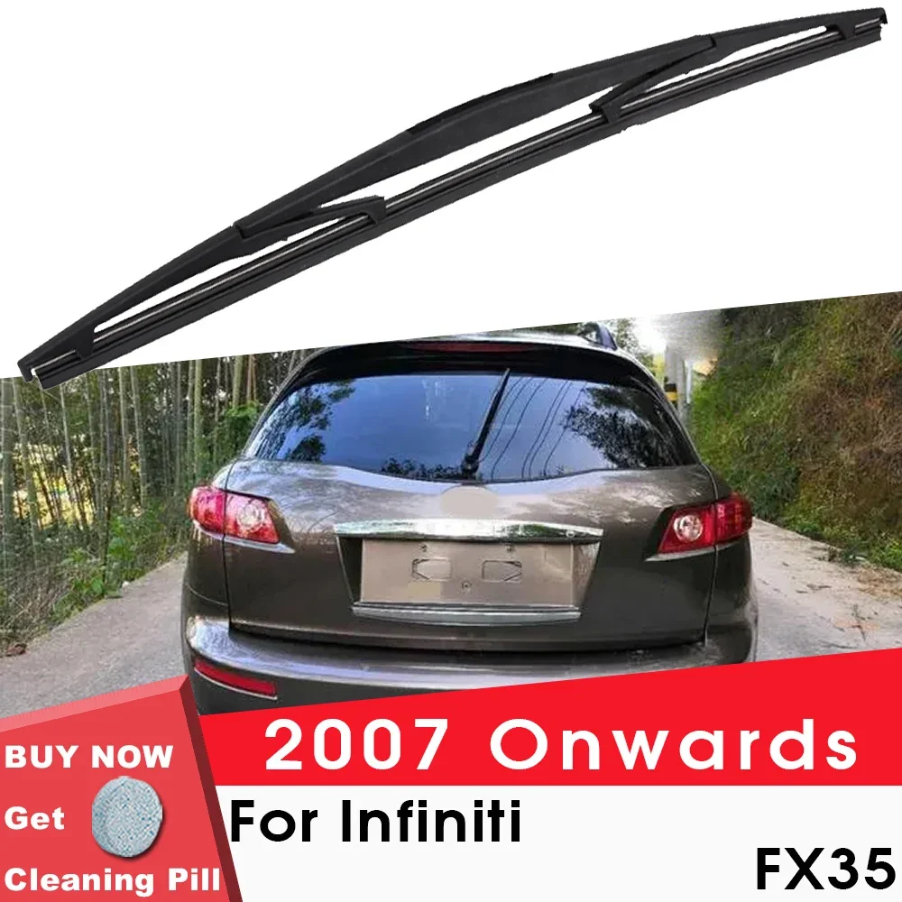 BEMOST Car Rear Windshield Wiper Arm Blade Brushes For Infiniti FX35 2007 Onwards 350MM Hatchback Windscreen Auto Accessories