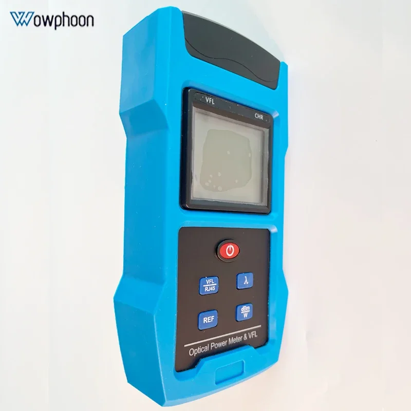 Handheld Optic Power Meter TL563C 2-in-1 Visual Fault Locator with Range -70 to +10dBm Or -50 to +26dBm 10MW for Telecom Tools