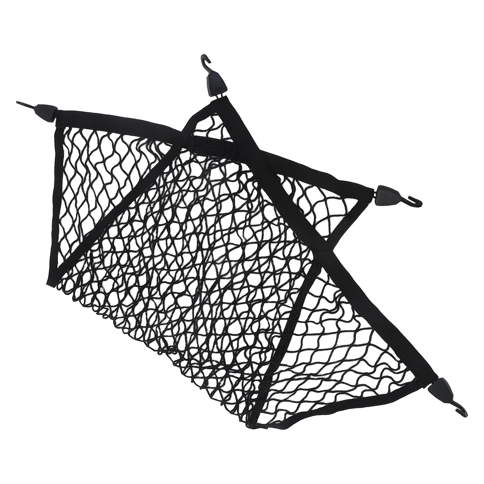 

Elastic Cargo Net for Garden Wagon Camping Cart Bungee Mesh Cover Foldable Outdoor Transport Utility Accessory