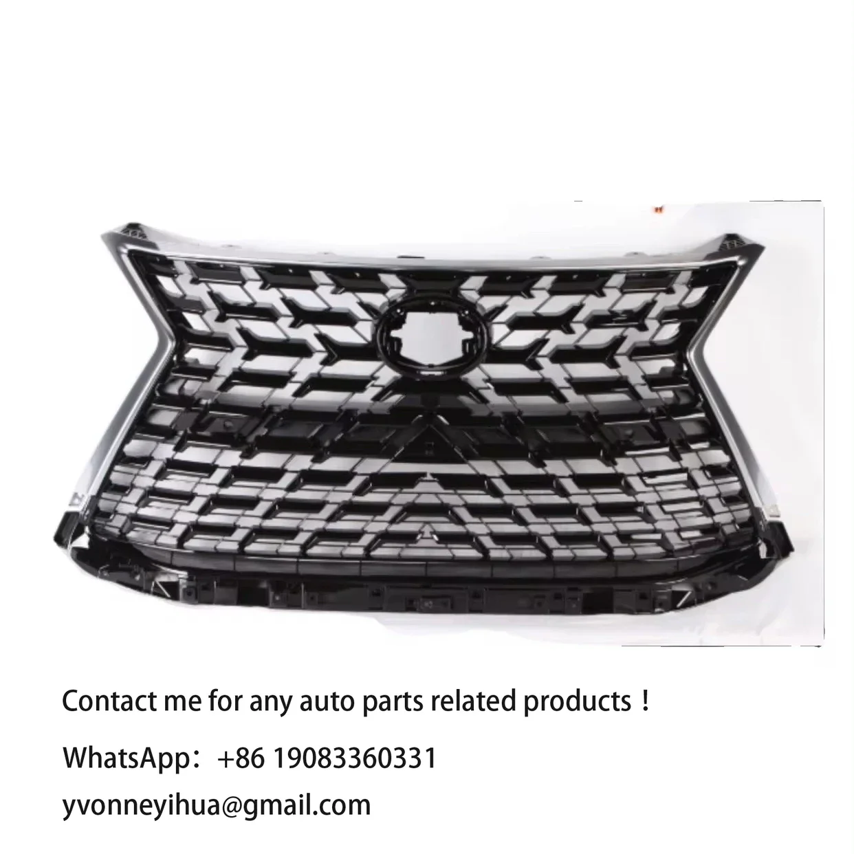 Factory Price Car Accessories Modification OEM Auto Face Body Part Kit Front Bumper Grille for Lexus LX570 2021