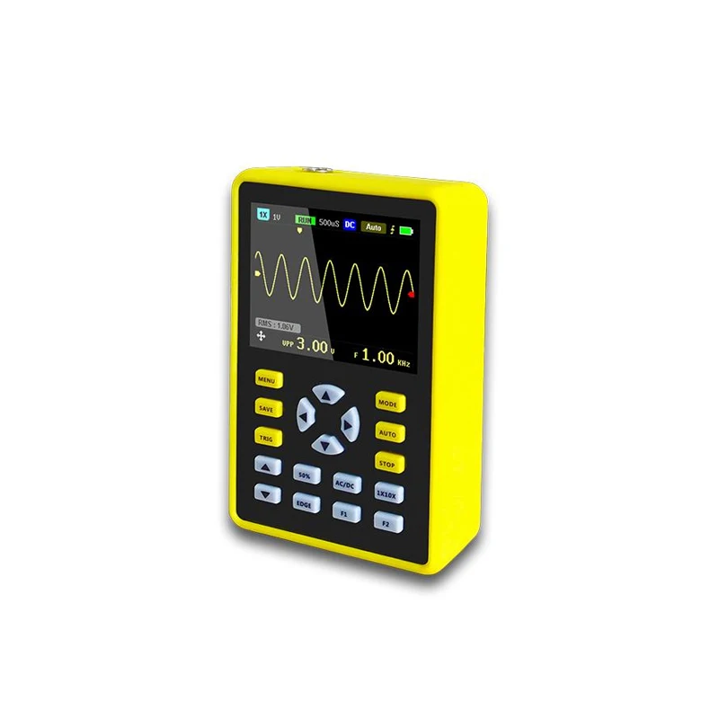 ADS5012H digital oscilloscope handheld small mini oscilloscope 100MHz bandwidth 500MS sampling