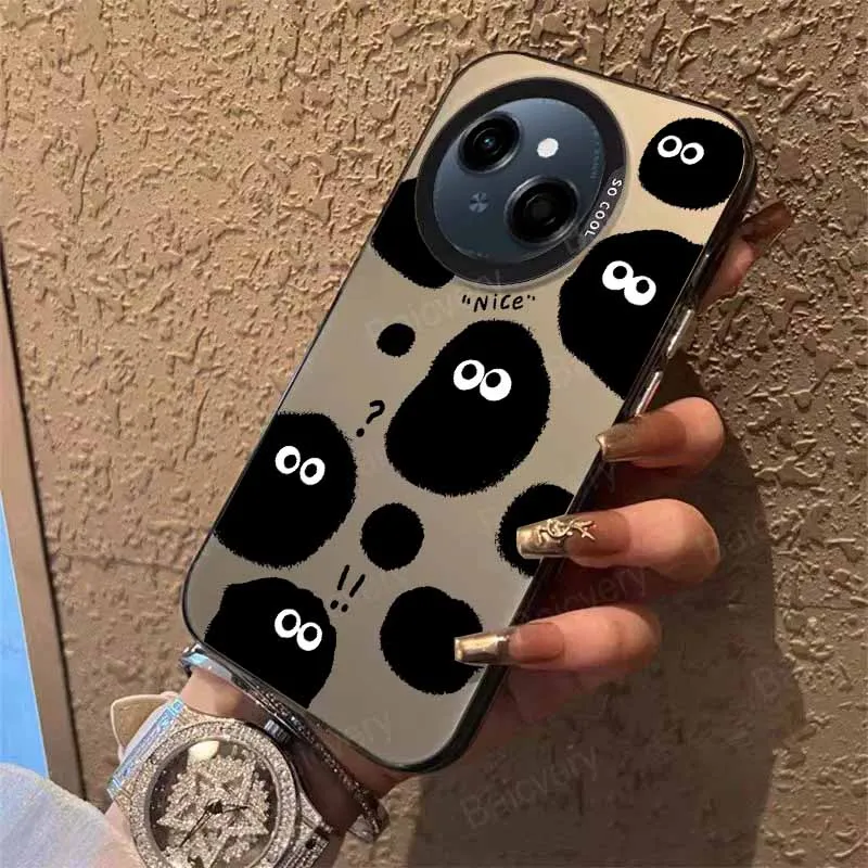 حافظة لهاتف Tecno Spark GO 1 Spark 30c 20c 10c 20 10 8c 7T 6 GO Pro Plus 4G 5G حافظة هاتف ليزر فاخرة على الطراز الكرتوني رقم 25