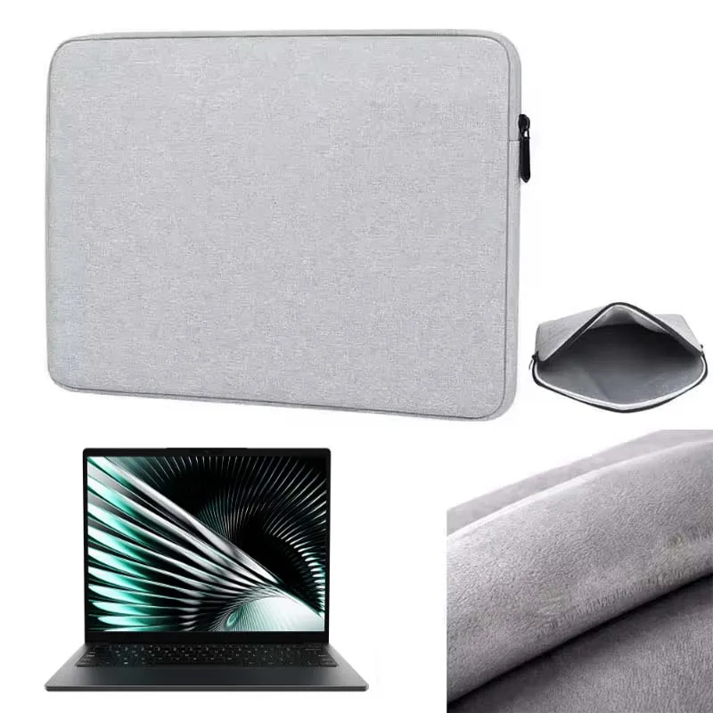 For Chuwi Unibook CoreBook Air 14inch Laptop Bag Waterproof Sleeve Storage Pouch Anti-Drop Microfiber Lining Bumper Carry Case