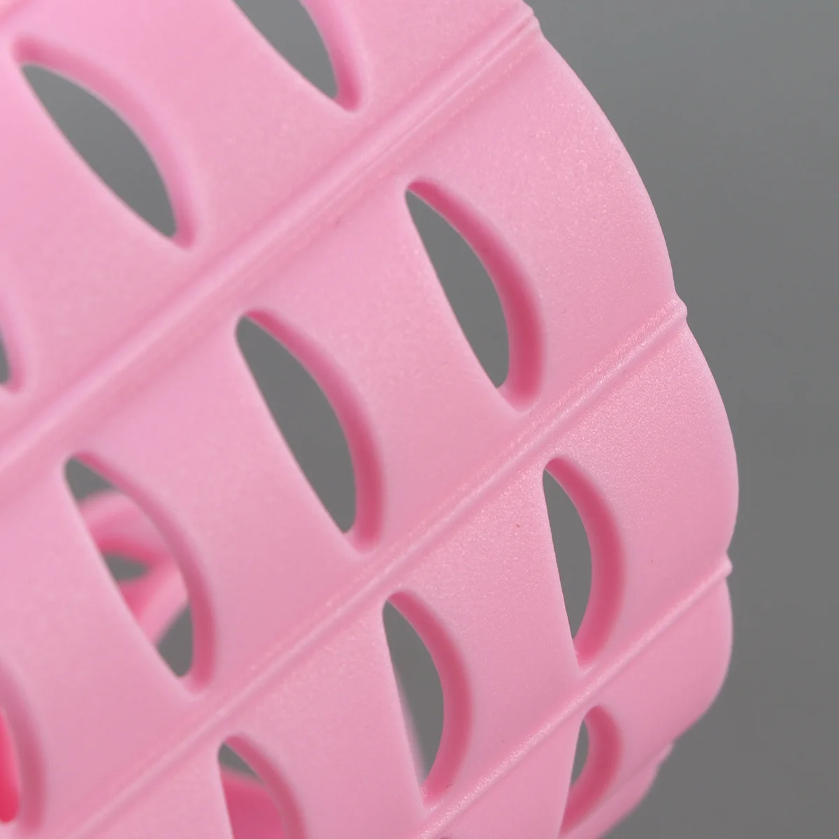 

1Pcs Plastic Bike Basket Detachable Durable Scratch Resistant Storage Basket for Kids Bike Pink Outdoor Cycling