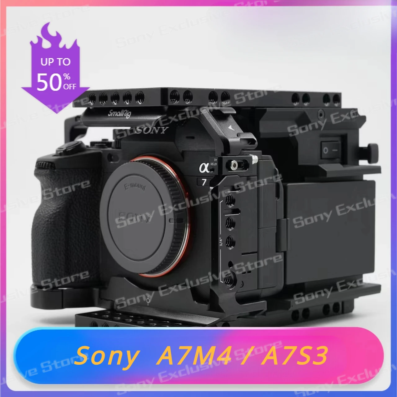 For Sony A7M4/A7S3 Camera Expantion Module cineback