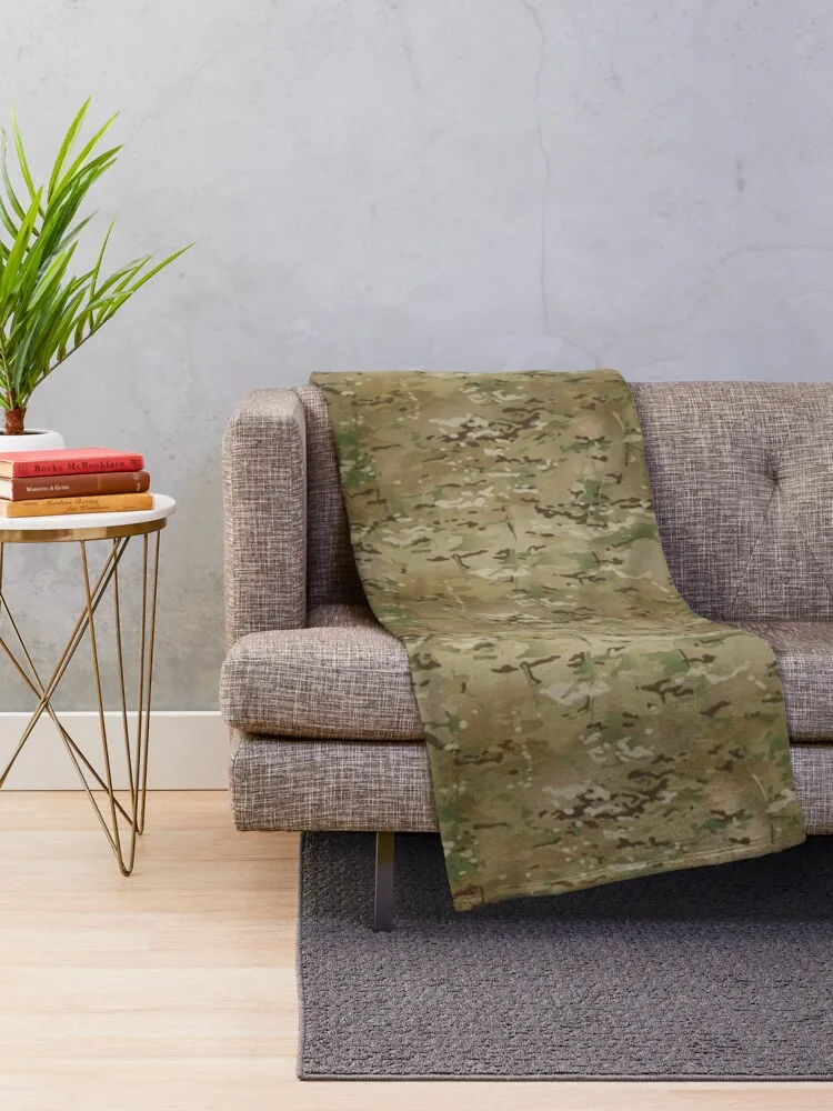 Multicam Camo Throw Blanket luxury thicken fleece blanket Blanket fleece