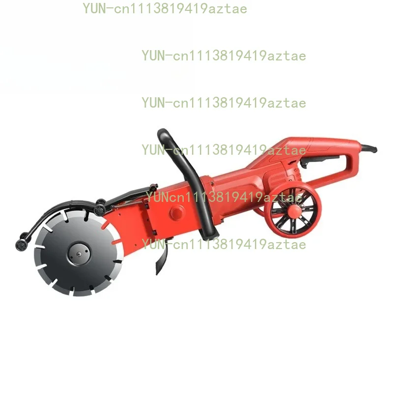 6800W Wall Chaser Concrete Cutter Electric Groove Wall Slotting Machine 270mm Circular Saw Cutting Power Tool