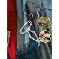 New Multifunctional Stainless Steel Keychain Tool Bottle Opener & EDC Accessory Outdoor Camping Wrench Self-defense Spike Tool
