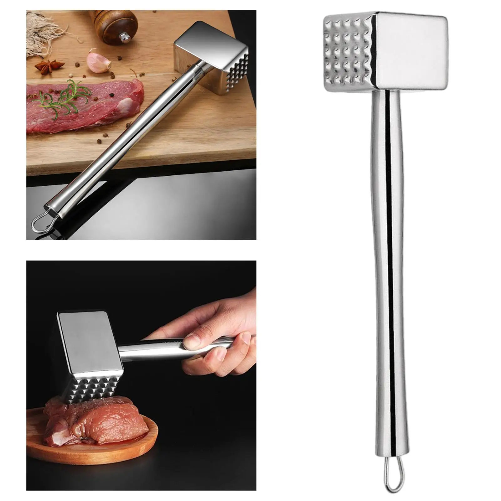 Meat Mallet Tenderizer for Steak, Chicken, Poultry, Beef Home Cooking Tool