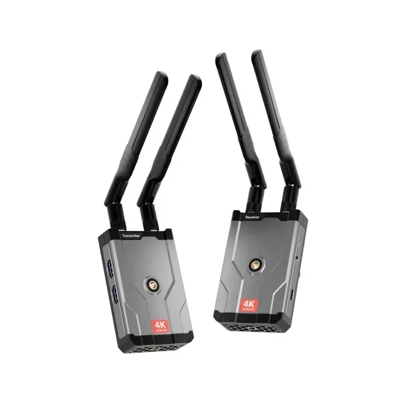 DT263W Transmitter and Receiver Kit 150M 4K30Hz Range Supports Various Audio Video Devices Video Splitters and Converters
