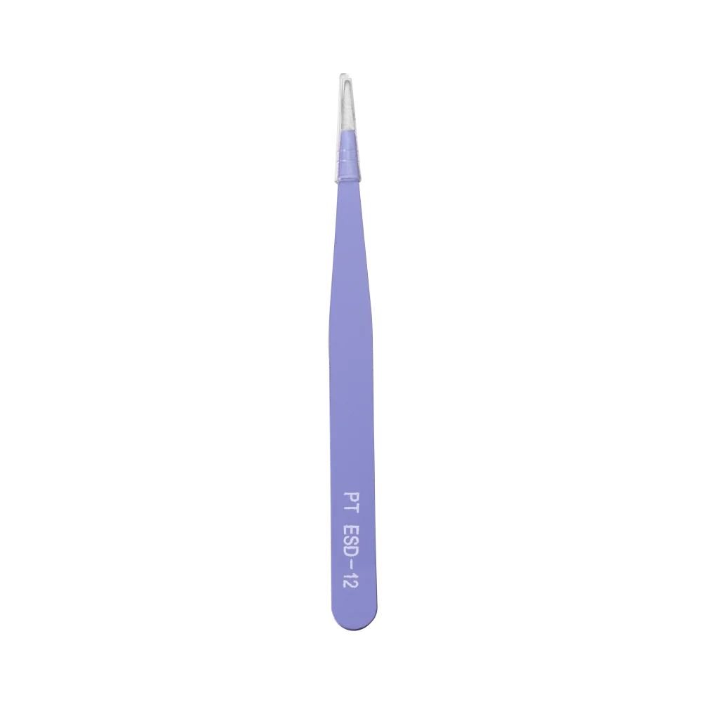 1pcs Anti-Static Excellent Quality Tweezers Bend Long Nose Cross Tweezers For Intersperse Beads Jewerly Tools Sewing Accessories