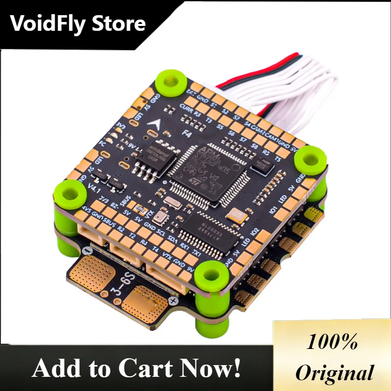 VoidFly F460 V4 Flight Stack For Aocoda RC With F405 Controller 60A AM32 ESC FPV Racing Drone