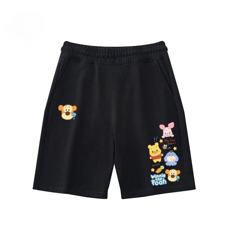 

Disney Winnie The Pooh Tigger Peripheral Cartoon Shorts Pure Cotton Heavy Street Trendy Men's Casual Shorts Summer New Models