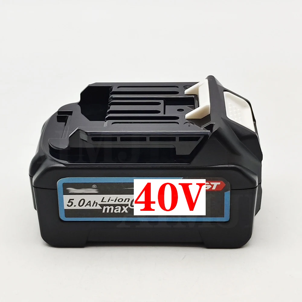 Untuk Makita Baterai 40V Baterai Li-ion 5,0Ah untuk XGT 40V BL4025 BL4040 BL4020 BL4050 BL4060 BL4050B Obeng Bor Listrik