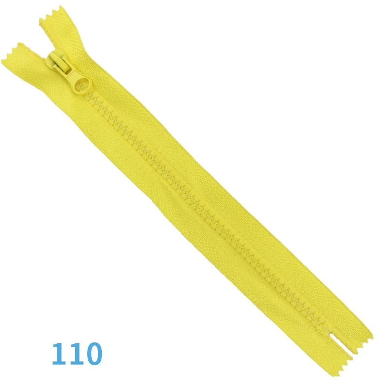 2 Stück 5 # Harz-Einzel-Schieber-Reißverschlüsse mit geschlossenem Ende 15, 20cm, 30, 40cm für Mäntel, Kleidungsstücke, Jeans, Handarbeiten, Nähzubehör, Kleidungsreißverschlüsse – Detail 7