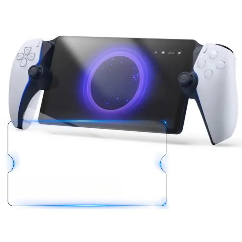 HD Tempered Film For PS5 Handheld Console For PSPortal High-Definition Screen Protector Anti-Scratch Game Console Accessories