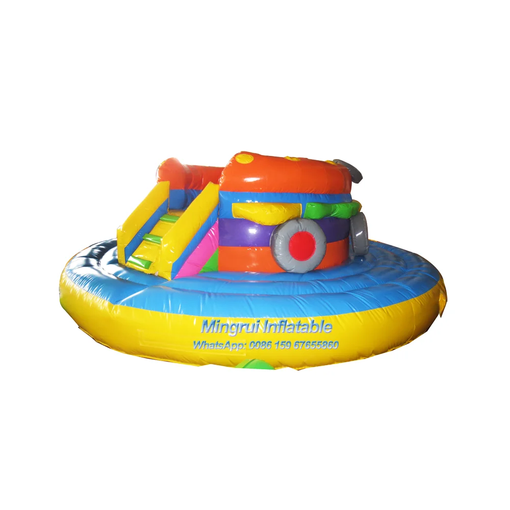 

Round Inflatable Boat Capital Bouncer for Outside Activities, Diameter 3m