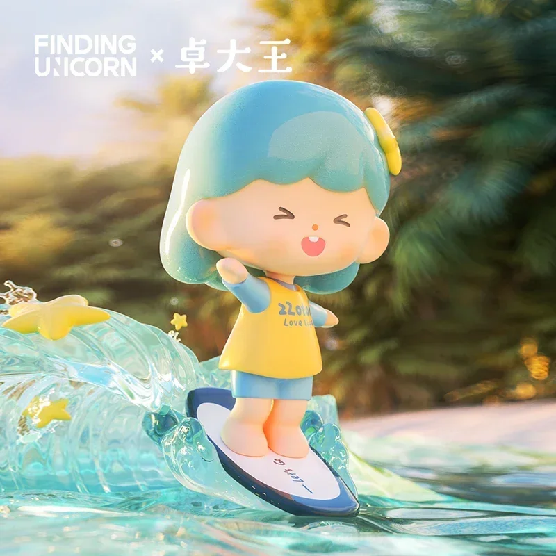 Finding Unicorn zZoton Travel Together Series Blind Box Surprise Box Original Action Figure Cartoon Model Mystery Box Collection