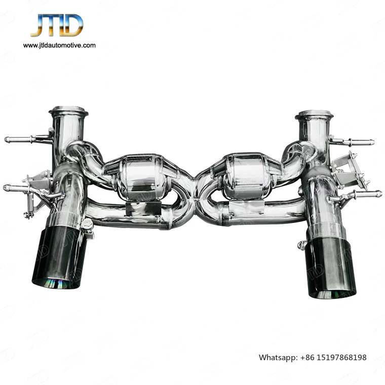 

JTLD 304SS High Performance Stainless Steel Valvetronic Exhaust System Catback Muffler for Maserati MC20