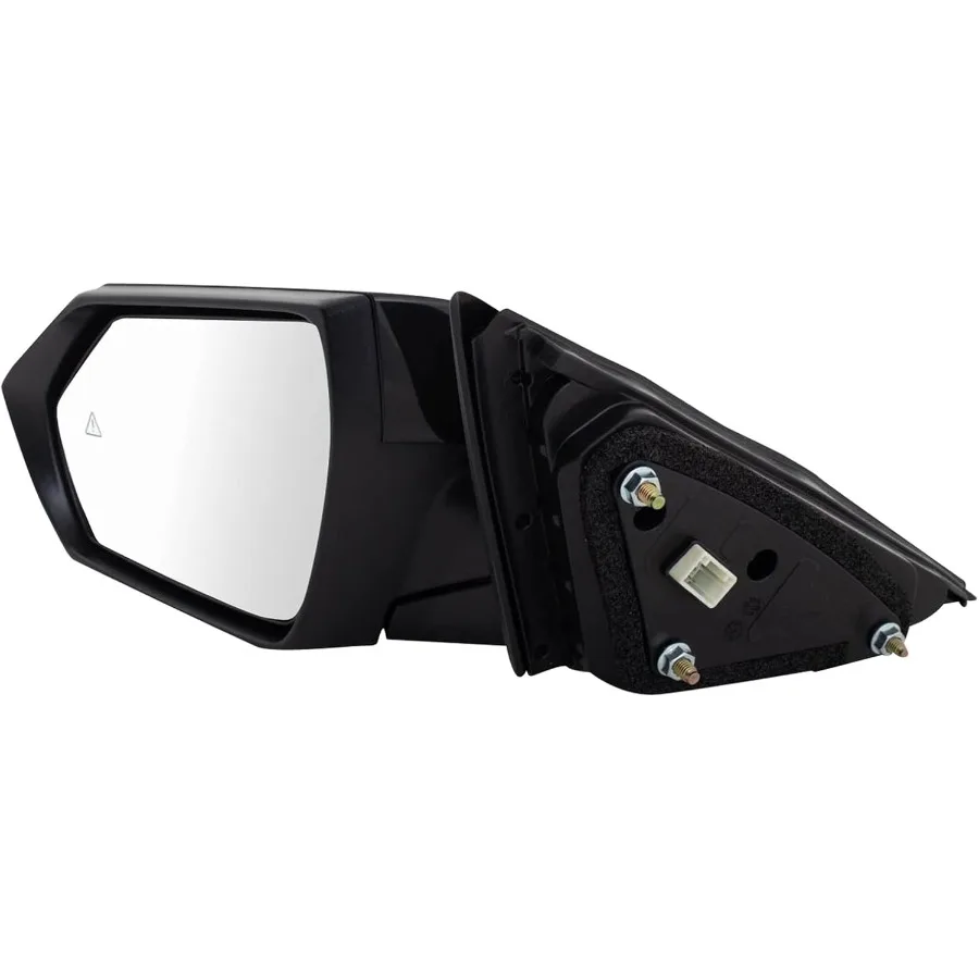 مجموعة مرآة طاقة جانبية للسائق والركاب مع لمسة نهائية سوداء ناعمة بدون تسخين متوافقة مع موديلات إلنترا 20212023 HY13202 #6