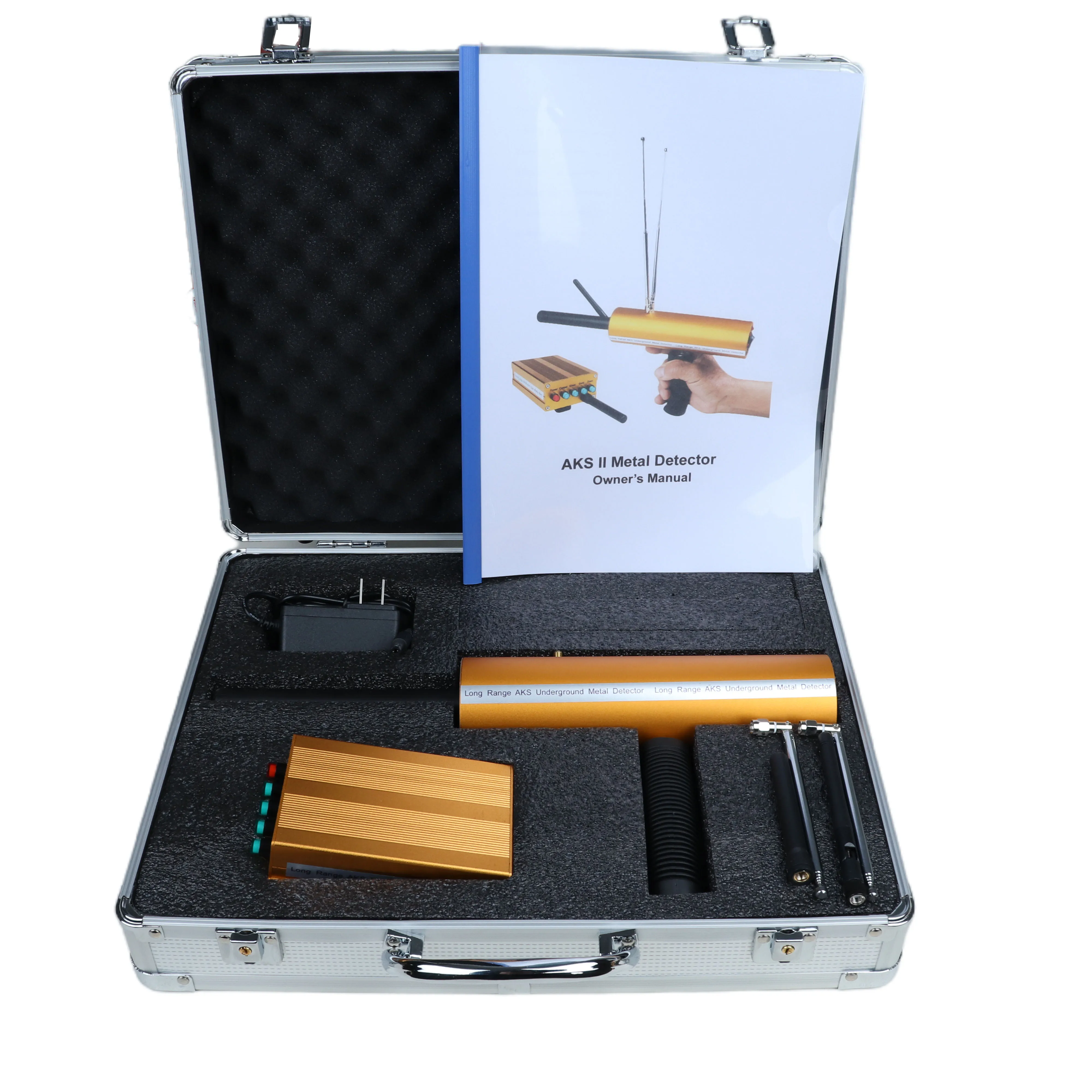 Imagem -06 - Detector de Metais e Ouro Poderoso de Longo Alcance de Cobre Prata Ouro e Diamante de Gema Localizador Preciso