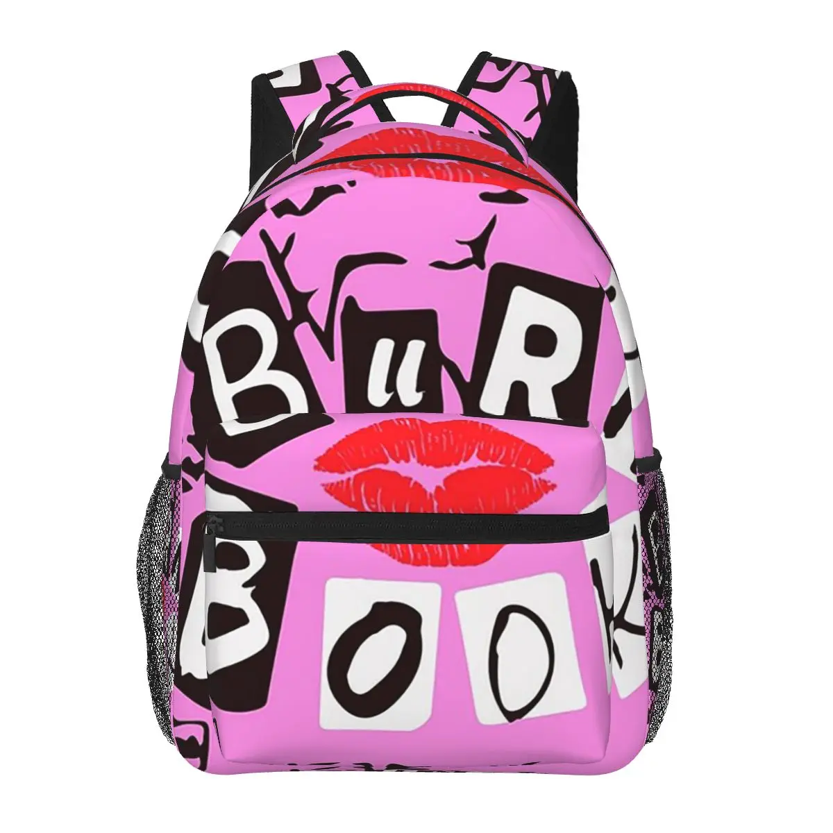 Burn livro mochilas meninos meninas bookbag estudantes sacos de escola dos desenhos animados portátil mochila bolsa ombro grande capacidade