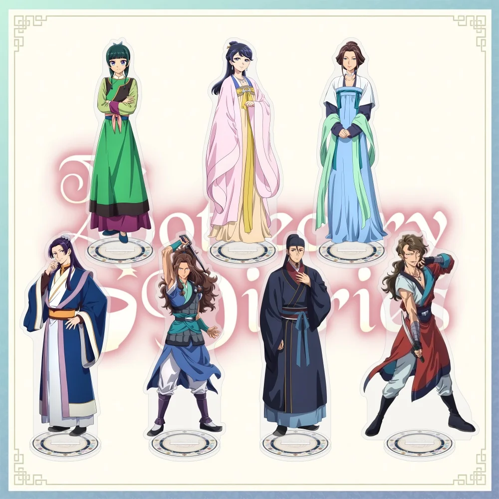 Anime The Apothecary Diaries Acrylic Stand Figure 15cm Maomao Jinshi Cosplay Character Model Plate Desk Decor Standee Keychain