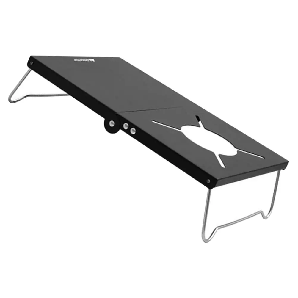 

Folding Camping Table Portable Barbecue Grill Outdoor Black Lightweight Cooking Tables for outside