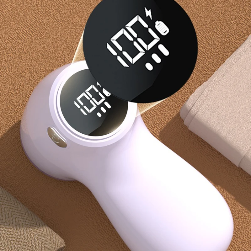 Portable Rechargeable Fabric Shaver New Lint Remover for Clothes Sweaters and Sofas Quickly Removes Lint & Pills Home Essential