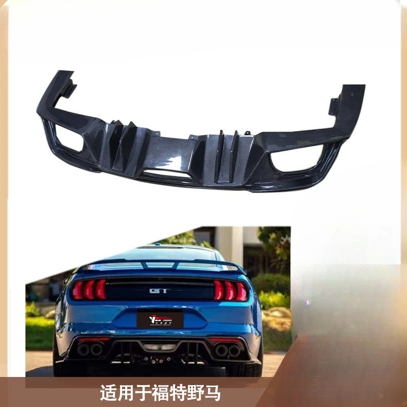 

Carbon Fiber Rear Lip, Tail Lip, Rear Spoiler For Ford Mustang AC Models Between 2015 And 2022