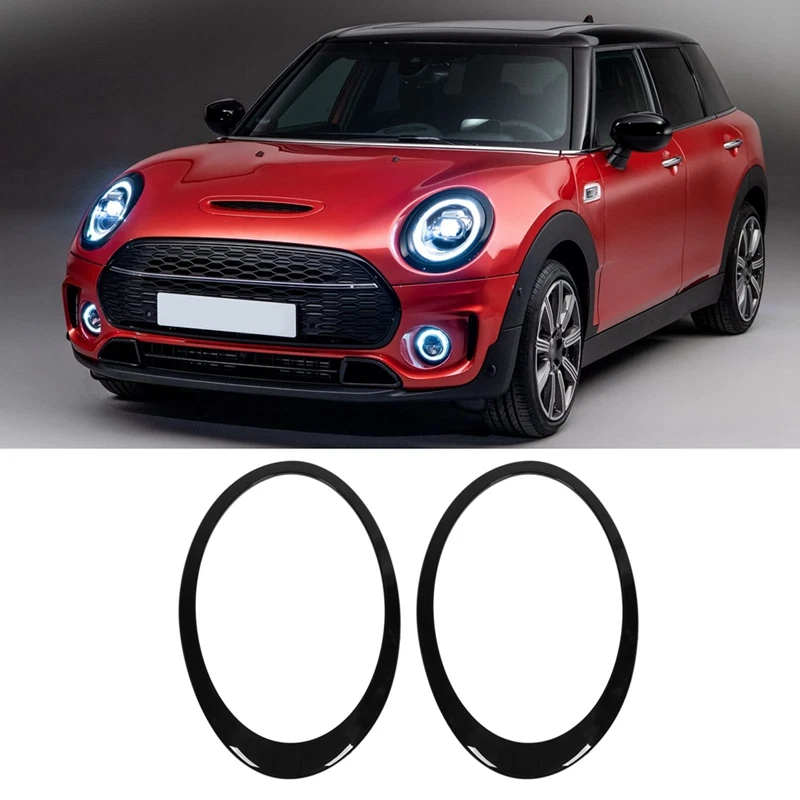 51138739497 For Bmw Mini Cooper Clubman F54 S Jcw 2015-2022 Headlight Surround Headlight Cover Shape 51138739498,2PCS