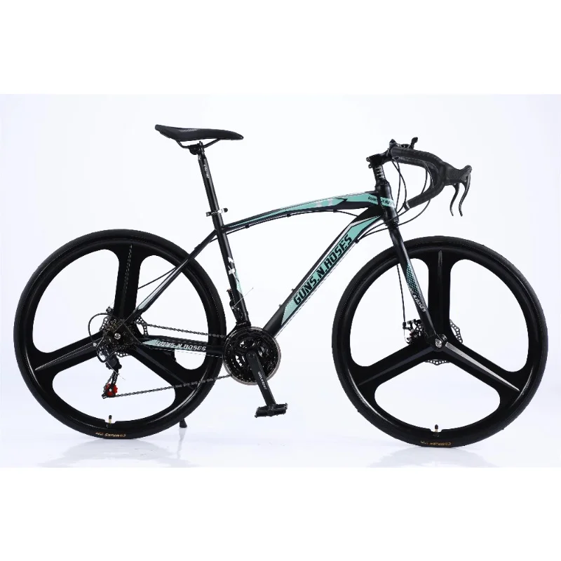 Hot Selling OEM Roadbicycle 700C 21Speed Roadbike With High Carbon Steel Frame And Three Spoke Wheel Racing Bike For Adult