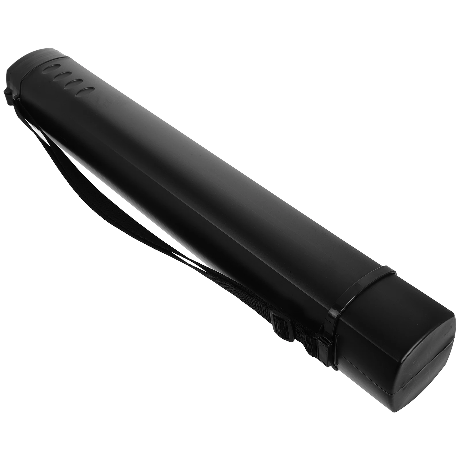 Anti-Slip Rolling Cap Poster Tube Telescoping Plastic Extendable Handle Moisture-Proof Storage for Blueprints Posters Large