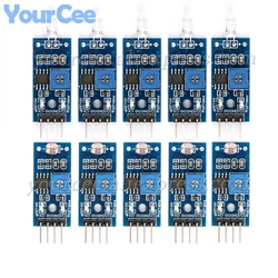 5pcs/1pc Photodiode Sensor GL5516 Optical Sensitive Resistance LM393 Photosensitor Module Detects Brightness Light for Arduino