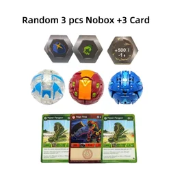 Bakuganes Deformable Animal Battle Ball Collect Set Original Series Bakuganes Card Action Figure Gift Kids Toys For Boys