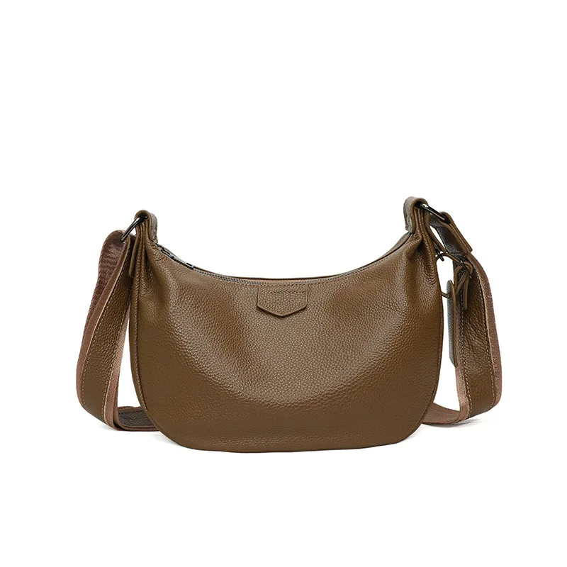 Fashionable Large-capacity Dumpling-shaped Backpack, Casual and Versatile Single Shoulder Bag, High-end Adjustable Crossbody Bag