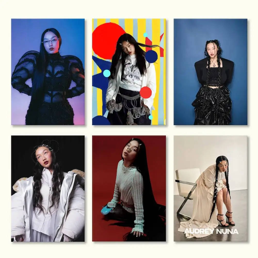 

KPOP A-Audrey Nuna G-Golden Poster HD Self Adhesive Waterproof Wall Art Ideal for Home Office Dorm Gift