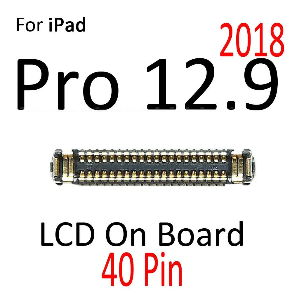 Touch Digiziter LCD Display Screen FPC Connector On Flex Motherboard Board For iPad Pro 12.9 inch 2015 2017 2018 2020 2021 view 5