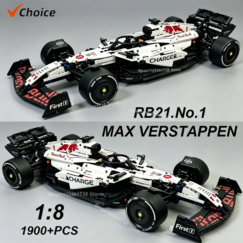 2026-新しい-mk6025-テクニカルクラシックパフォーマンス-1900-ピース-rb21-ホワイトスポーツカービルディングブロック-moc-diy-組立モデル男の子のおもちゃギフト