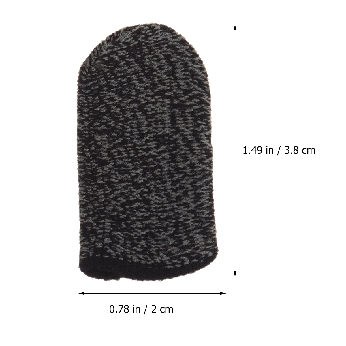 

10 pcs Game Finger Sleeves Anti Sweat Oil Proof Touch Screen Conductive Fiber Thumb Covers Phone Gaming Accessories