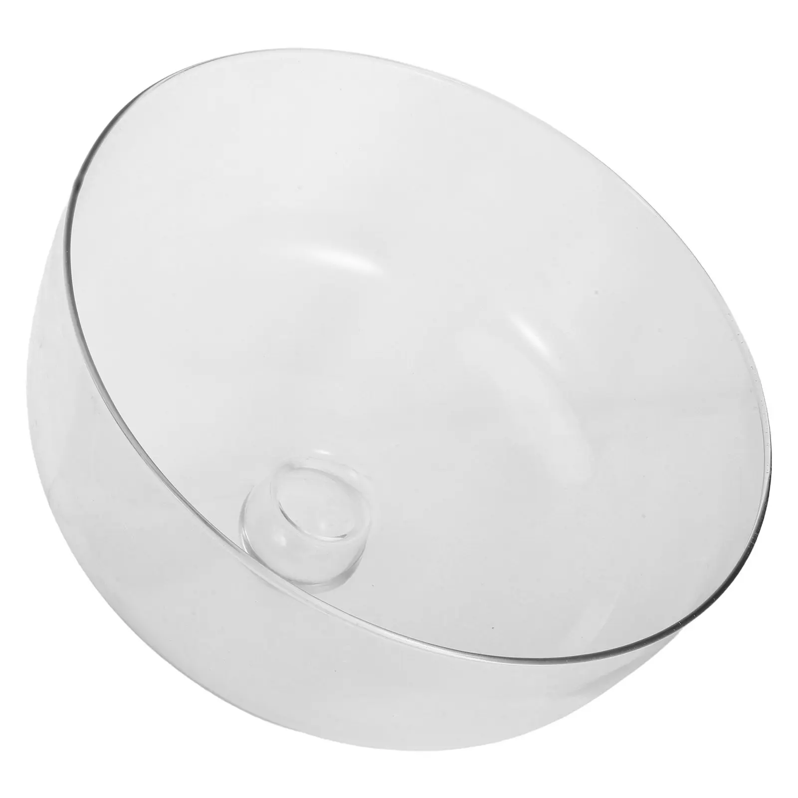 

Microwave Splatter Covers Glass Clear Dome Lid 11.4 X 7.1 Round Splash Guard Cooking Microwave Food Protector Plate