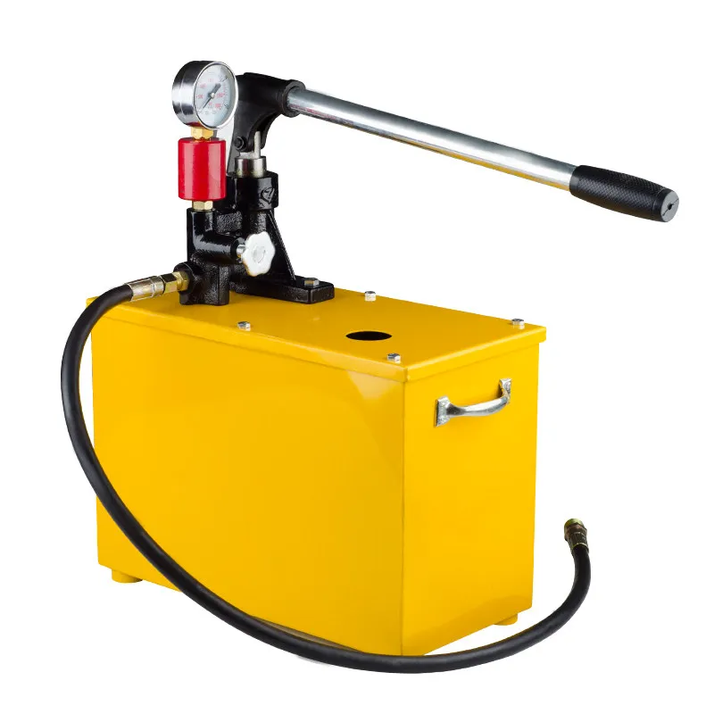 Manual Pressure Test Pump High Speed Rail Box SB-10Mpa Pipeline Pressure Test Pump Pressure Pump Floor Heating Leak Detector