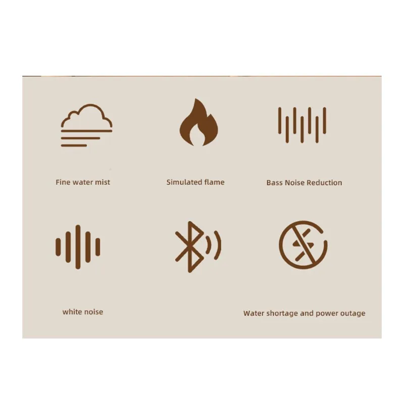 A71Z لهب الناشر الاتحاد الأوروبي التوصيل متعدد الوظائف الروائح المرطب مع سمّاعات بلوتوث آلة الضوضاء البيضاء #3