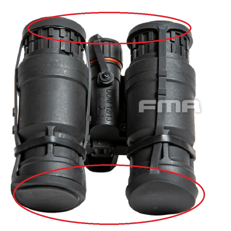 Accesorios para equipos al aire libre FMA PVS31 Protección de goma para cubierta de lente de visión nocturna