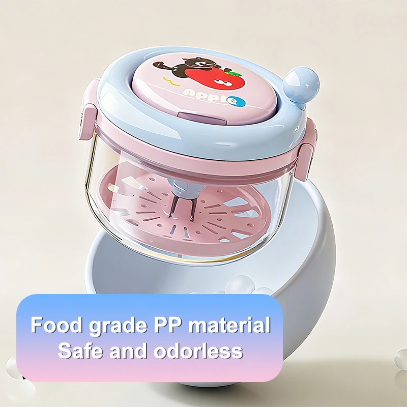 Manual Centrifugal Aligner Cleaning Case Portable Orthodontic Retainer Storage Box With Mirror Denture Braces Wash Organizer