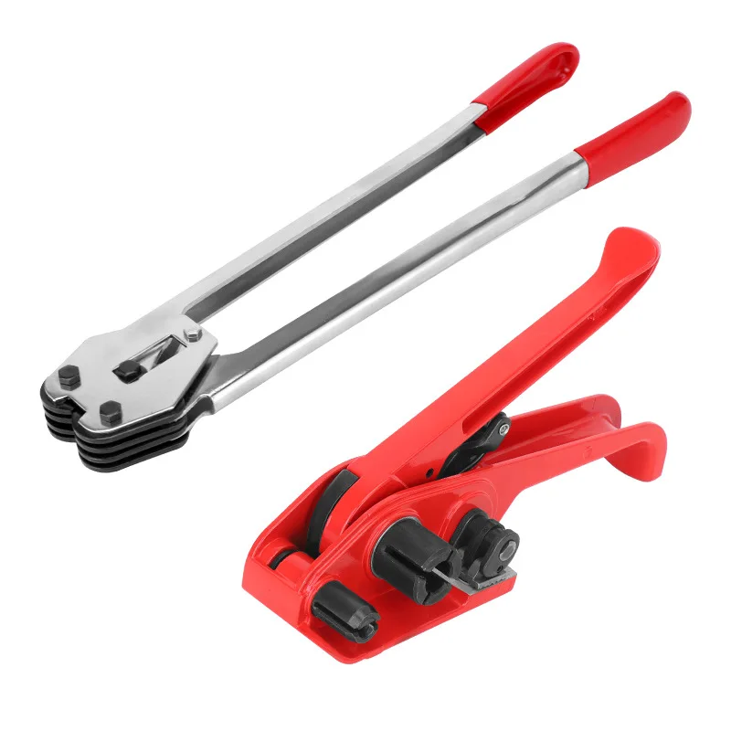 

12-19mmPET plastic steel belt manual baler PP packing belt integrated manual strapping machine tensioner packing pliers