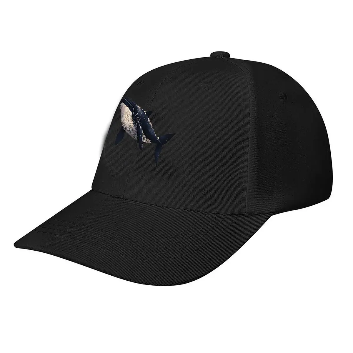 Realistic Resin Whale Model Home Decor Baseball Cap Fashion Men Sunhat Women's Outdoor Sports Snapback Cap