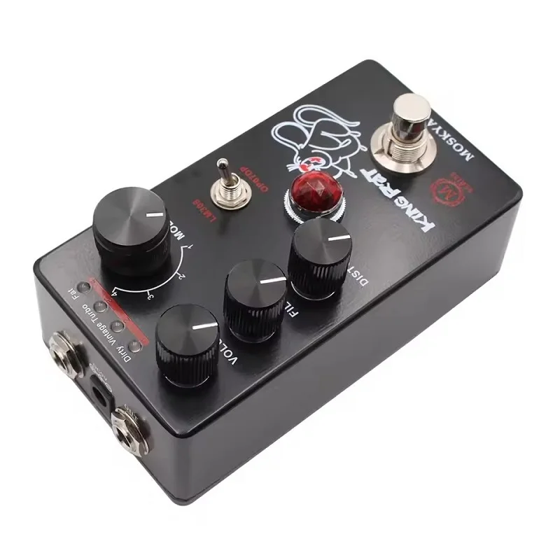 MOSKY distorted guitar effect King Rat 4-Mode selection knob to adjust at dirty, vintage, turbo, fat
