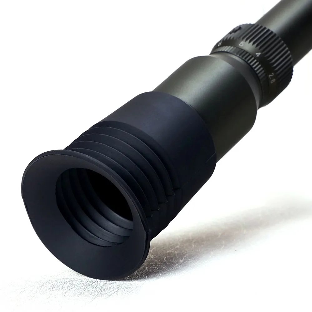 Tactical Hunting Universal 40mm Ocular Eye Protector Rubber Scope Lens Cover Eye Protector Extender For Riflescope