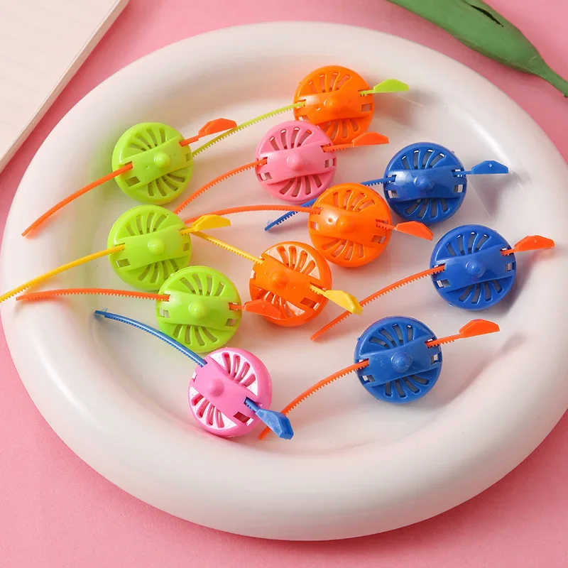 10/20Pcs Mini Pull Tab Spinning Gyro Kids Birthday Party Favors Children Gifts School Rewards Goodie Bag Filler Educational Toys